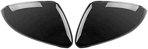 LIUJTAO 2 Piezas de Cubierta de Carcasa de Repuesto para alerón Trasero de Coche, Tapa Protectora de Espejo de Puerta, moldura Decorativa, para VW Golf 7 Mk7, Accesorios de Estilo de Coche