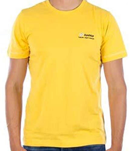 Lotto Daniel BS - Camiseta para hombre, color amarillo amarillo Talla:XL (52)