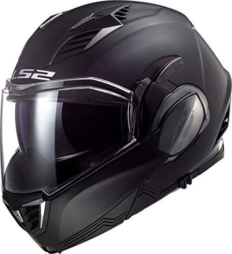 LS2 Valiant II Casco de Moto, Hombre, Negro Mate, M