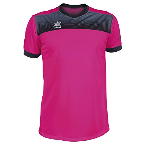 Luanvi Bolton Camiseta Manga Corta de Tenis, Hombre, Rosa, L