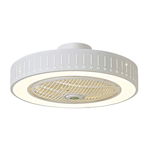 Luz de ventilador LED hogar iluminado ventilador eléctrico iluminación lámpara de techo luz de ventilador de techo suave (Size : C)