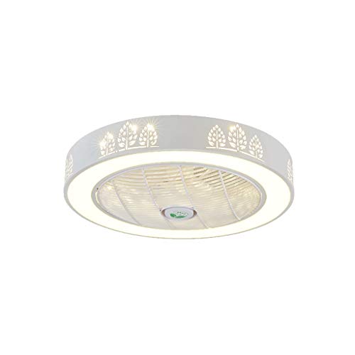 Luz de ventilador LED hogar iluminado ventilador eléctrico iluminación lámpara de techo luz de ventilador de techo suave (Size : C)