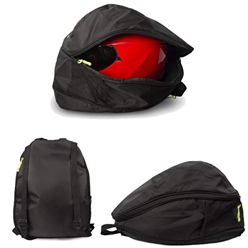 M164 - Mochila para casco de color negro para todos los modelos de cascos Hebo