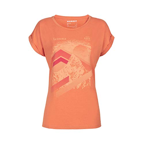 Mammut Mountain - Camiseta de Manga raglán para Mujer, Mujer, Camiseta, 1017-00962, Horneado, S