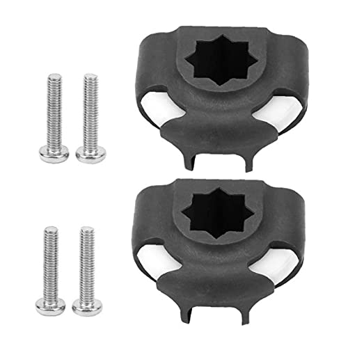 Marco kayak base multifuncional semicircular Base Ligera Kit Base Barco con tornillos para kayak canoa kayak Negro 2 piezas de accesorios