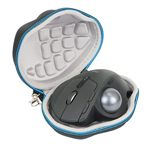 Markstore Maletín De Transporte Duro Bolsa para Logitech MX Ergo - Trackball inalámbrico avanzado/ratón by (solo caso)