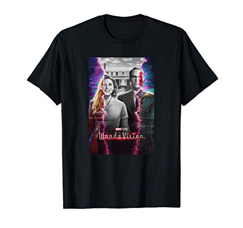 Marvel WandaVision Wanda & Vision Series Poster Camiseta