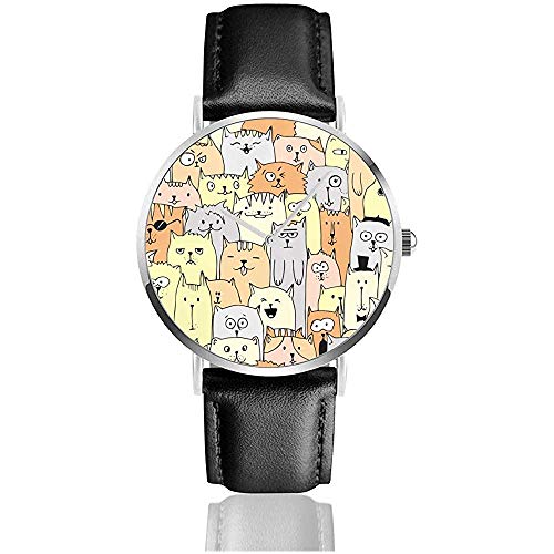 Más Gatos para el diseño de Carteles, Invitaciones, Saludos, Volantes, Fondos de Pantalla Watch Wrist Watches Business Watch