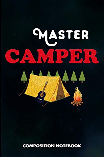 Master Camper: Composition Notebook, Birthday Journal for Outdoor Camping Lovers to write on