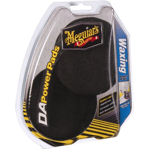 Meguiar's Car Care Products G3509INT Meguiars Power Pads Depilación 4"" para Pulidor de Doble acción, Conjunto de 2 Piezas