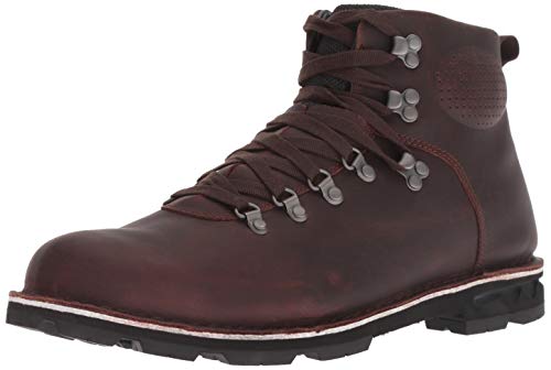 Merrell Men's Sugarbush Braden MID Leather Waterproof Fashion Boot, Espresso, 9 M US