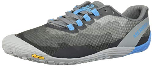 Merrell Vapor Glove 4, Zapatillas Deportivas para Interior para Mujer, Gris (Monument), 38 EU