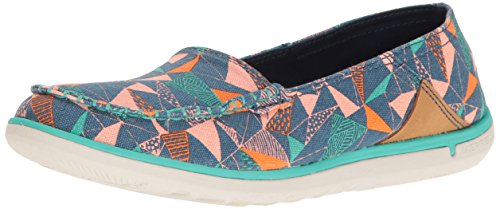 Merrell Women's Duskair MOC Print Fashion Sneaker, Poseidon, 5 M US