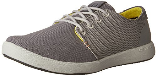 MerrellFREEWHEEL Mesh Lace-W - Freewheel de Malla con Cordones para Mujer, Gris (Wild Dove), 5.5 B(M) US