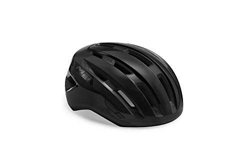 Met Miles - Casco (talla pequeña/mediana), color negro