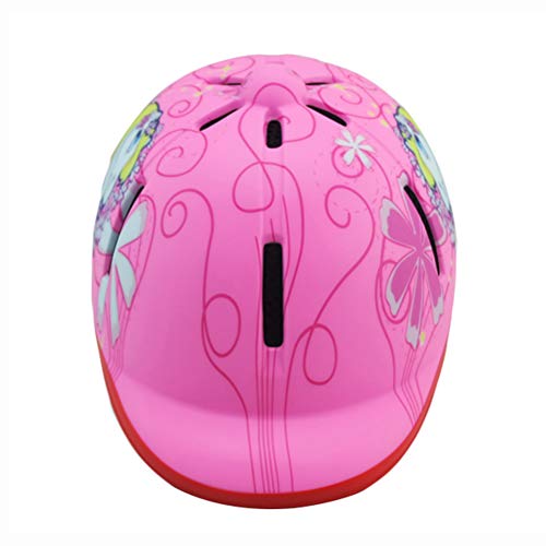 N / A Cascos ecuestres para niños, casco de equitación ajustable, sombrero de equitación ligero, rosa