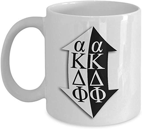 N\A Taza de Hermandad Alpha Kappa Delta Phi, Regalo de casa de promesas de Hermanas y Taza de cerámica Grande para Bebidas de té y café