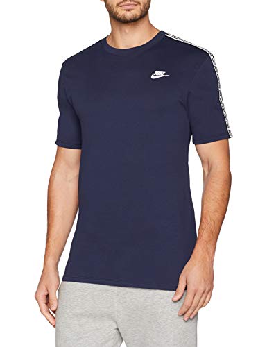 NIKE Ar4915-451_l Camiseta, Marina, Hombre