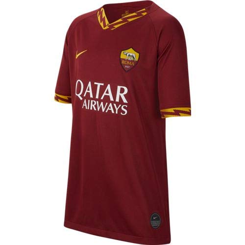 NIKE Camiseta Equipación Casa Stadium 2019/2020, Short Sleeve Top, Unisex niños, Rojo, XS