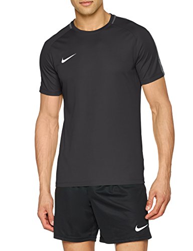 Nike Dry Academy 18 Football Top, Camiseta Hombre, Negro (Black/Anthracite/White), S