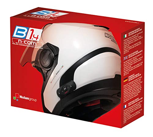 Nolan N-Com N-Com Kit de intercomunicador con Bluetooth para Casco de Moto B1.4 N104 Absolute/N104 EVO/N104/N87/N44EVO/N44/N40FULL/N40