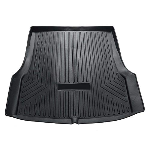 NTUOO Coche Alfombrillas Maletero, para Tesla Model S 2014 2015 2016 2017 2018 2019 Trunk Mat Tray Boot Liner Cargo Moquetas Protector Floor Pads, Auto Interior Accessories