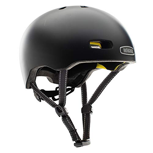 Nutcase Street-Onyx (Satin) Casco para Adulto Unisex, Multicolor, L