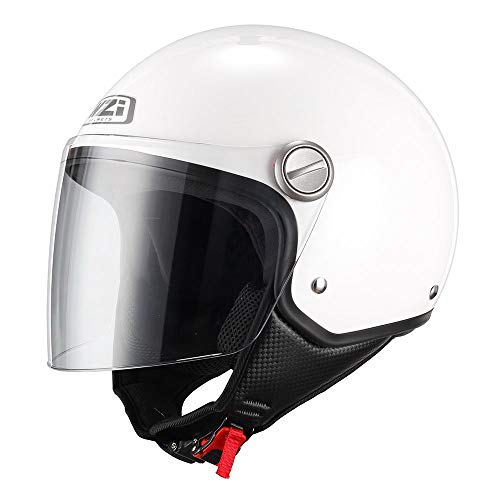 NZI 150263G001 Capital Visor Casco de Moto, Color Blanco, Talla S(55-56)