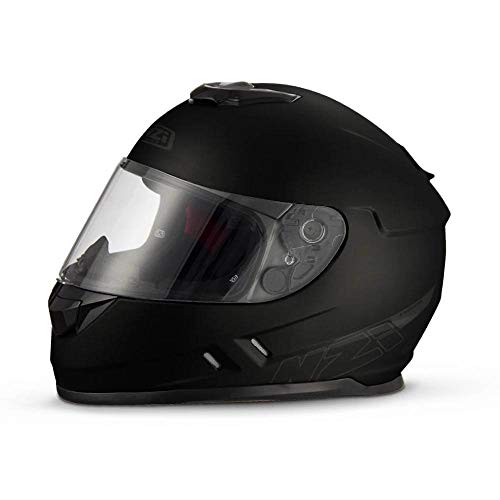 NZI - Casco Fusion Matt Black Negro Mate HOMOLOGADO (S)