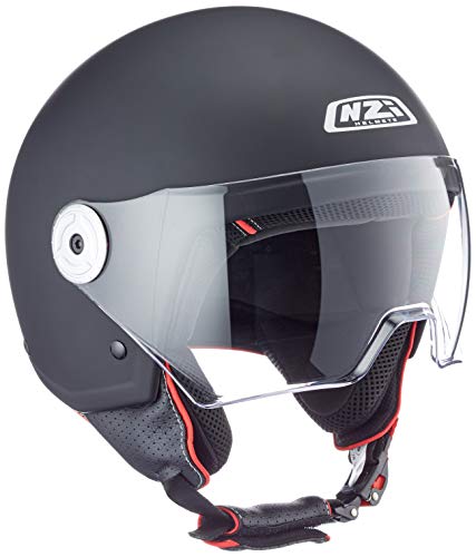 NZI Vintage 3 Casco, Hombre, Matt Black, S