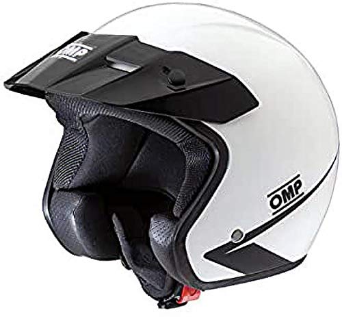 OMP OMPSC607E020XL Cascos, Blanco, Talla XL