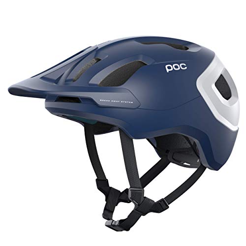 Poc Axion Spin H Casco de Ciclismo, Adultos Unisex, Azul (Lead Blue Matt), M-L/55-58