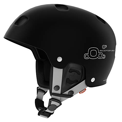 POC Skihelm Receptor Bug Casco de esquí, Unisex adulto, Negro (Uranium Black), L (57-58 cm)