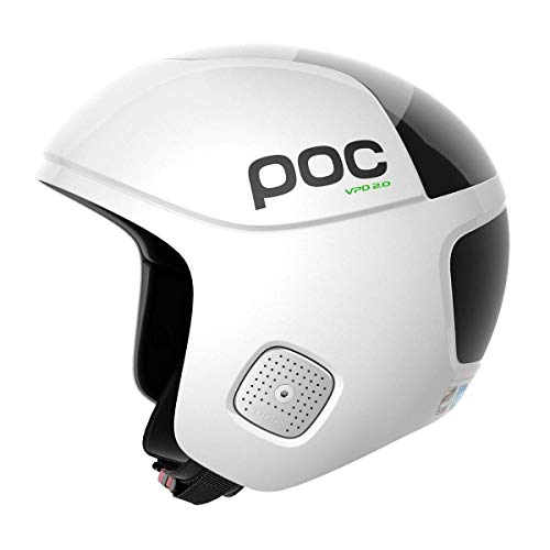 POC Skull Orbic Comp Spin Casco, Unisex Adulto, Blanco (Hydrogen White), M-L/55-58