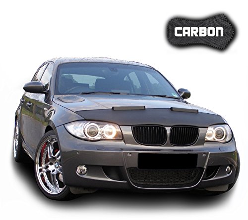 Protector de Capo para 1 E87/E88/E82 CARBON Bra Protectores Capot Coche máscara Tuning NUEVO