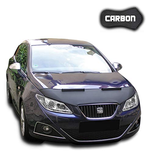 Protector de Capo para Ibiza 4 6J CARBON Bra Protectores Capot Coche máscara Tuning NUEVO