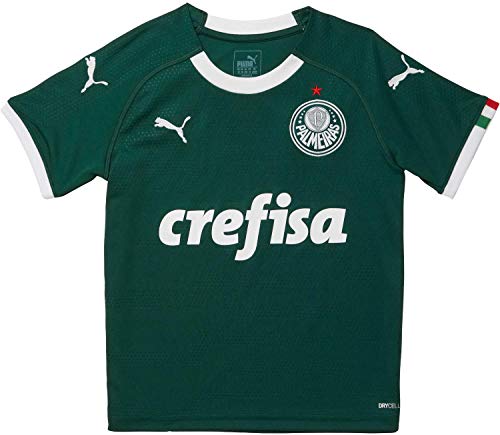 PUMA Camiseta de Manga Corta para Hombre con Licencia, Hombre, Palmeiras Replica Home Jersey, Lejos, XL