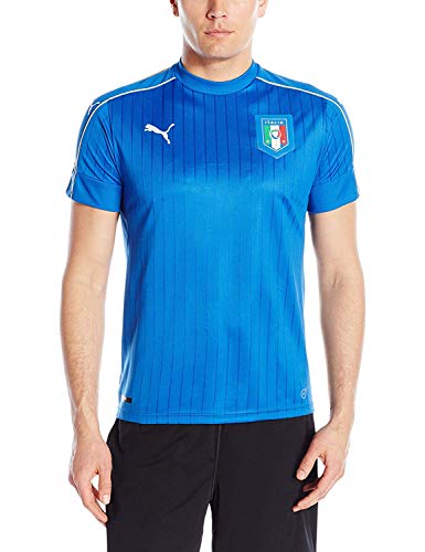 Puma FIGC Italia - Camiseta réplica para hombre - Azul - X-Large