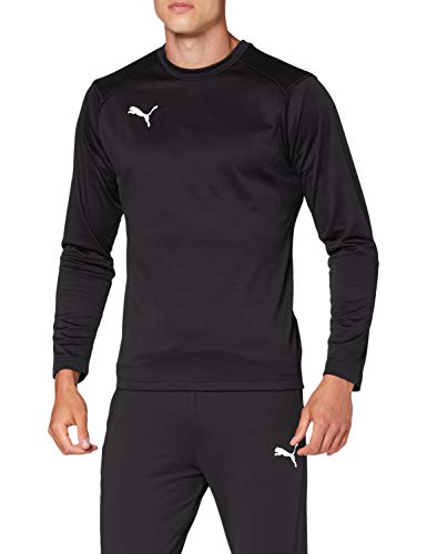 PUMA Liga Training Sweat Camiseta, Hombre, S, Negro (puma Black/puma White)