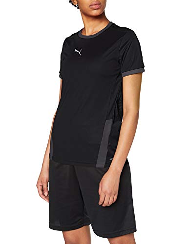 PUMA Teamgoal 23 Jersey W Camiseta, Mujer, Puma Black-Asphalt, M