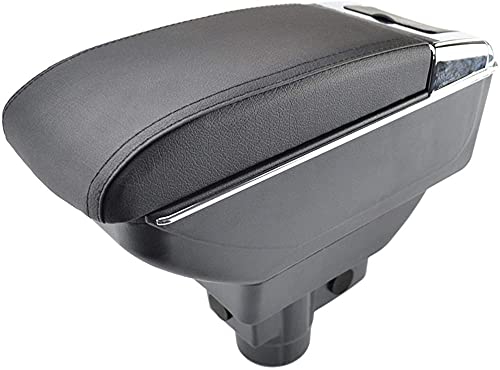 Reposabrazos de Coche Best Match Reposabrazos   , para   Opel Vauxhall Corsa D 2006-2014 Reposabrazos de Doble Capa Caja de Almacenamiento Decoración Car Styling 2008 2010 Caja de reposabrazos