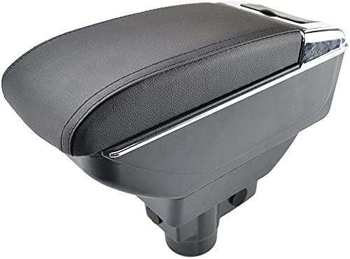 Reposabrazos de Coche Reposabrazos Central   , para   Opel Corsa D 2006-2014 Consola Central Negro Car Styling Caja de Equipaje Cenicero Caja de reposabrazos Vauxhall