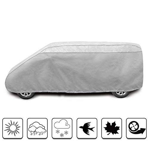 ROAD CLUB - Funda protectora para carrocería exterior para camioneta, talla 530 a 540 cm, impermeable, anti UV y transpirable