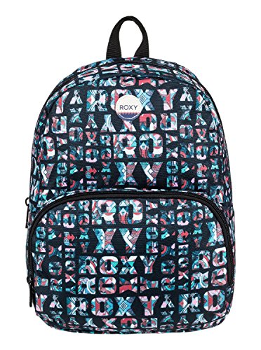 Roxy Always Core Mochila Tipo Casual, 40 cm, 8 litros, Black/Blue/Pink