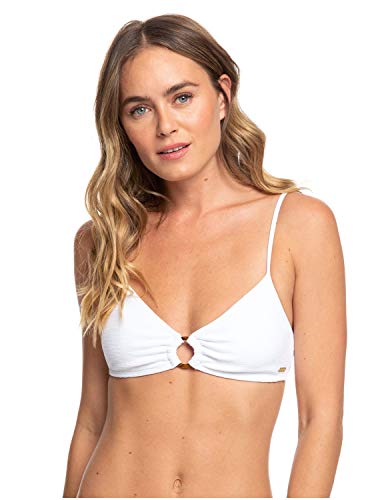 Roxy Casual Mood - Top de Bikini Bralette - Mujer - XL - Blanco