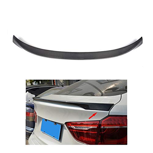 ROYAL STAR TY Fibra DE Carbono Trasero Spoiler LIPER Ajuste para BMW X6 F16 2015-2016 Ventana Trasera Techo Techo Spoiler Boot Tronco Boot Spoiler (Color : Trunk 1)