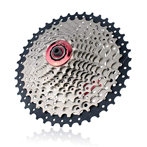 Ruedas Libres MTB Bicicleta de montaña 11S 11-42T CASSETE 11S 22S Freewheel Compatible para Shimano M7000 M8000 M9000 XT SLX XTR Piezas de Bicicleta (Color : 11s 42T)