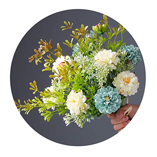 SACYSAC Bouquets Atados a Mano Artificiales, utilizados para Decoraciones de Fiesta de casa, Novias de Boda con Flores,C