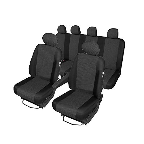 Saferide - Juego Completo de Fundas de Asiento para Caravana, 1 + 1 + 4 de 6 plazas