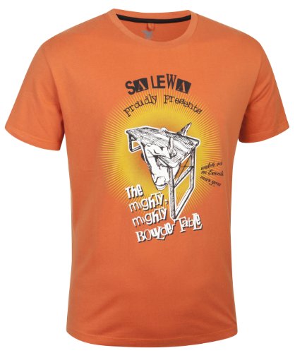 SALEWA Camiseta Might Co M Naranja ES 42 (IT 46)